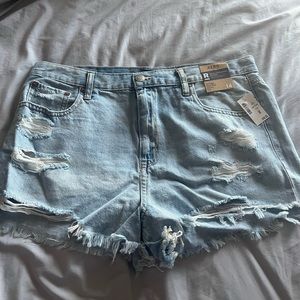 Vintage High Rise Shortie Short Aeropostale